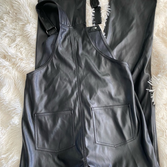 We Wore What Basic Overall Vegan Leather - Picture 5 of 9